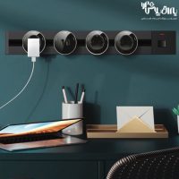 پریز توکار 60 سانتیمتر مدل TRACK SOCKET ملونی