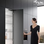 مکانیزم تاچ و آرام بند درب لولایی وزن 3 تا 7.5 کیلوگرم ملونی