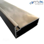 خرید انواع پروفیل شامپاینی درب شیشه ای کابینت و کمد لباس