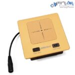 شارژر وایرلس توکار رنگ طلایی