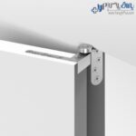 لولا محوری یک طرفه درب چوبی ضخامت 45 میلیمتر تا 85 میلیمتر 40 کیلوگرمی