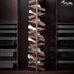 جا کفشی کمدی گردان داخل کمد لباس رنگ موکا قرمز فرنچ استایل فانتونی